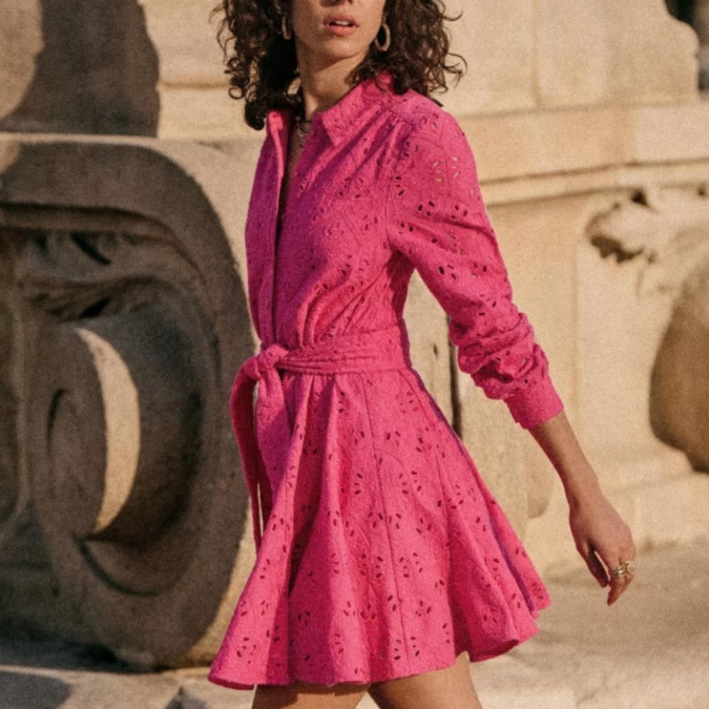 Sezane Sol Dress Sz 36